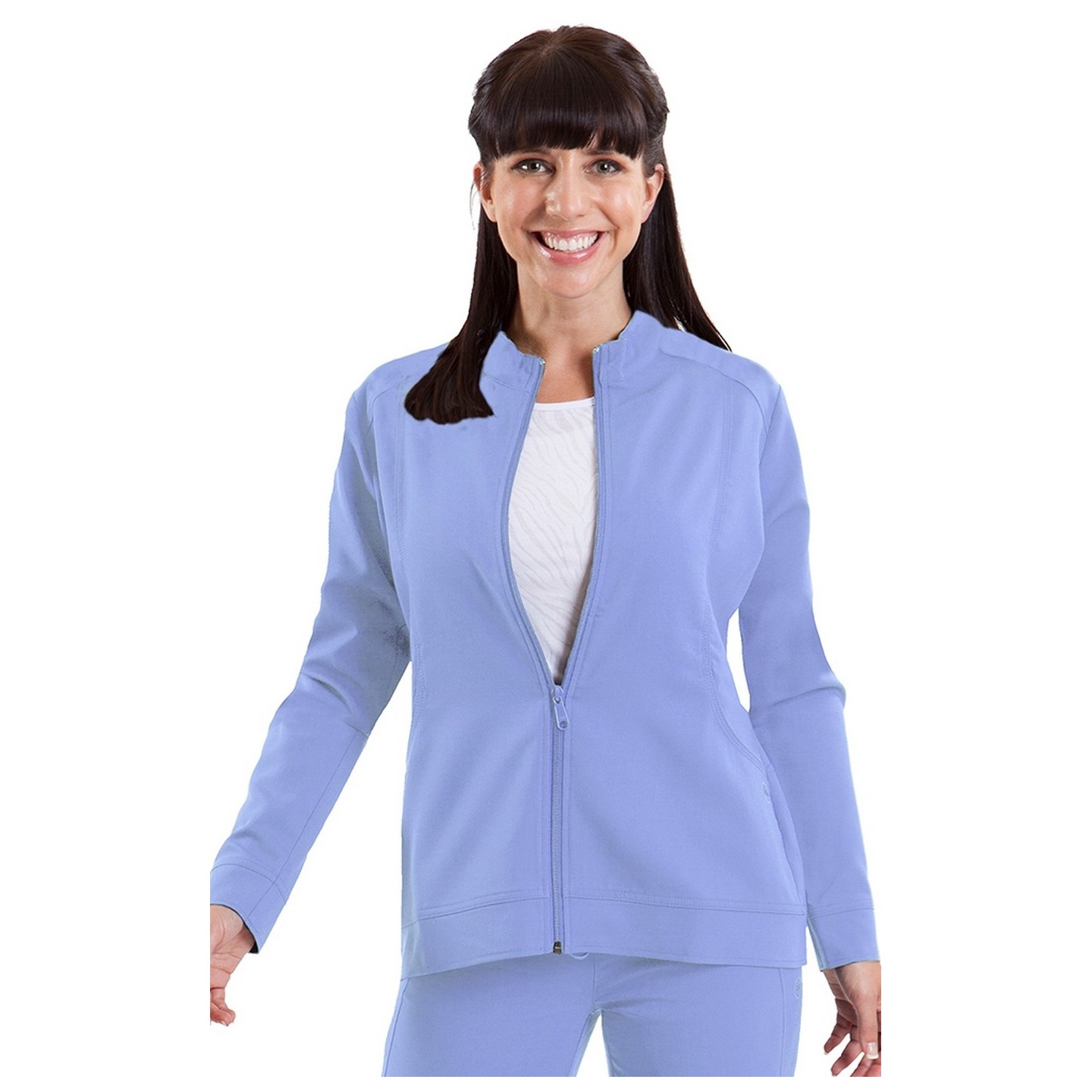 5038 Healing Hands Purple Label Dakota Zipper Front Jacket