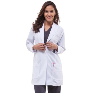 5053 Healing Hands Purple Label Faith 31 Inch Notched Collar Lab Coats
