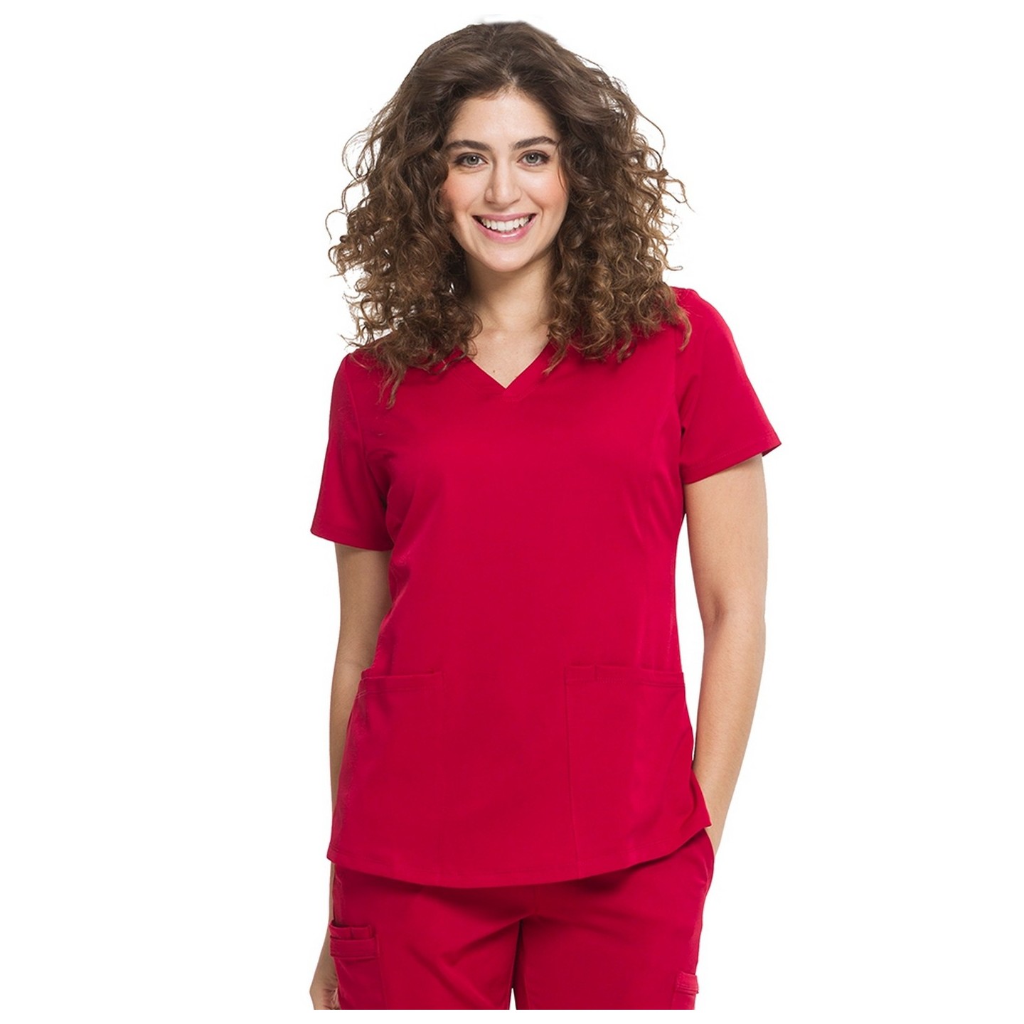 2500 HH Works by Healing Hands Monica V-Neck Scrub Top