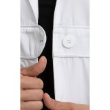 8617 Med Couture Belted Lab Coat 33" Length