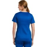 3701 Matrix Curved Mock Wrap Top - Maevn