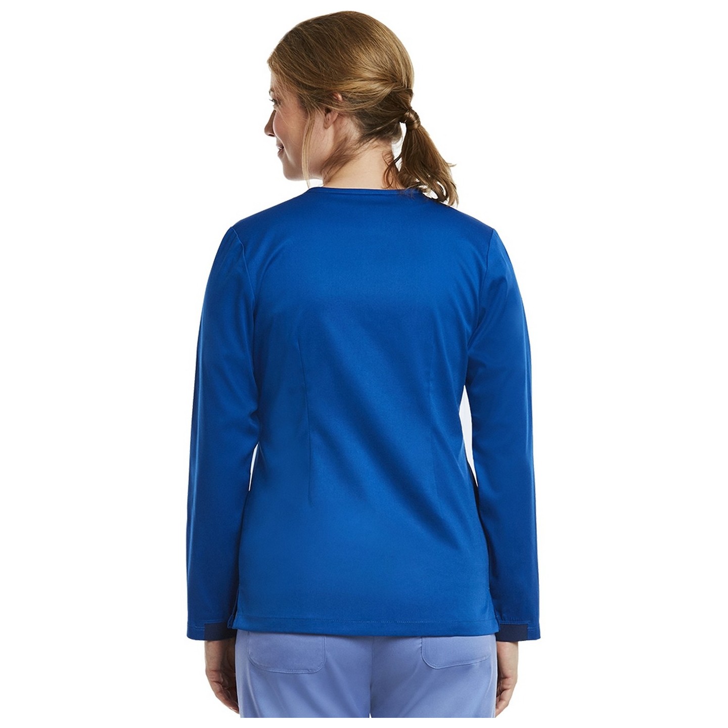 7701 Matrix Round Neck Snap Jacket - Maevn