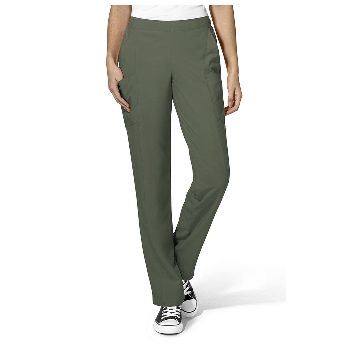 5155 W123 by WonderWink - Women’s Flat Front Double Cargo Pant