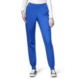 5555 W123 by WonderWink - Comfort Waist Cargo Jogger Scrub Pants