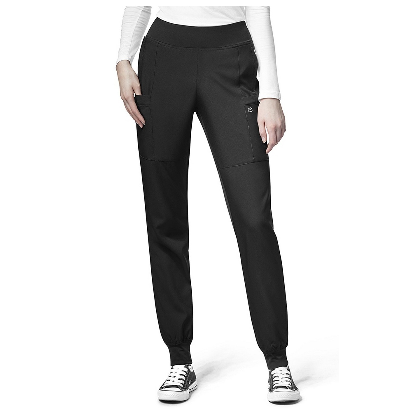 5555 W123 by WonderWink - Comfort Waist Cargo Jogger Scrub Pants