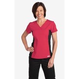 Flexi V-Neck Scrub Top par MOBB - Red (RE)