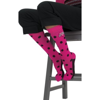 QB155 koi Betsey Compression Socks (1Pk) - Betseys Ikat Dot