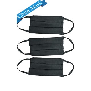 Child AV-FMCHILD Black Reusable Cloth Face Mask 3 Pack - *FINAL SALE