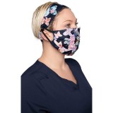 A162 koi Fashion Mask + Headband Set - Scrapbook