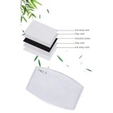 10-PACK - Filtre remplaçable à cinq couches de charbon actif PM2.5