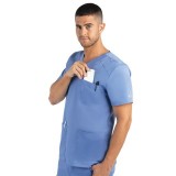 5502 Matrix Men's 3 Pocket V-neck Top