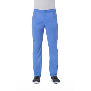 8502 Pantalon cargo à moitié élastique Matrix pour hommes