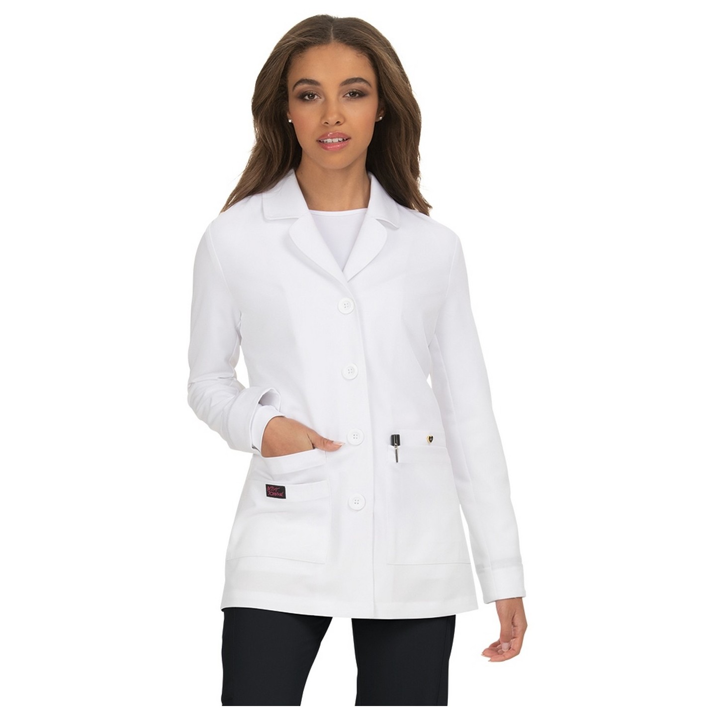 B402 koi Canna Lab Coat Design by Betsey Johnson 
