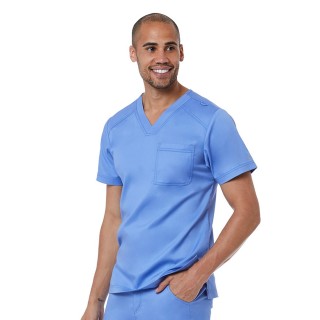 5501 Matrix Mens Men's Basic V-Neck Top