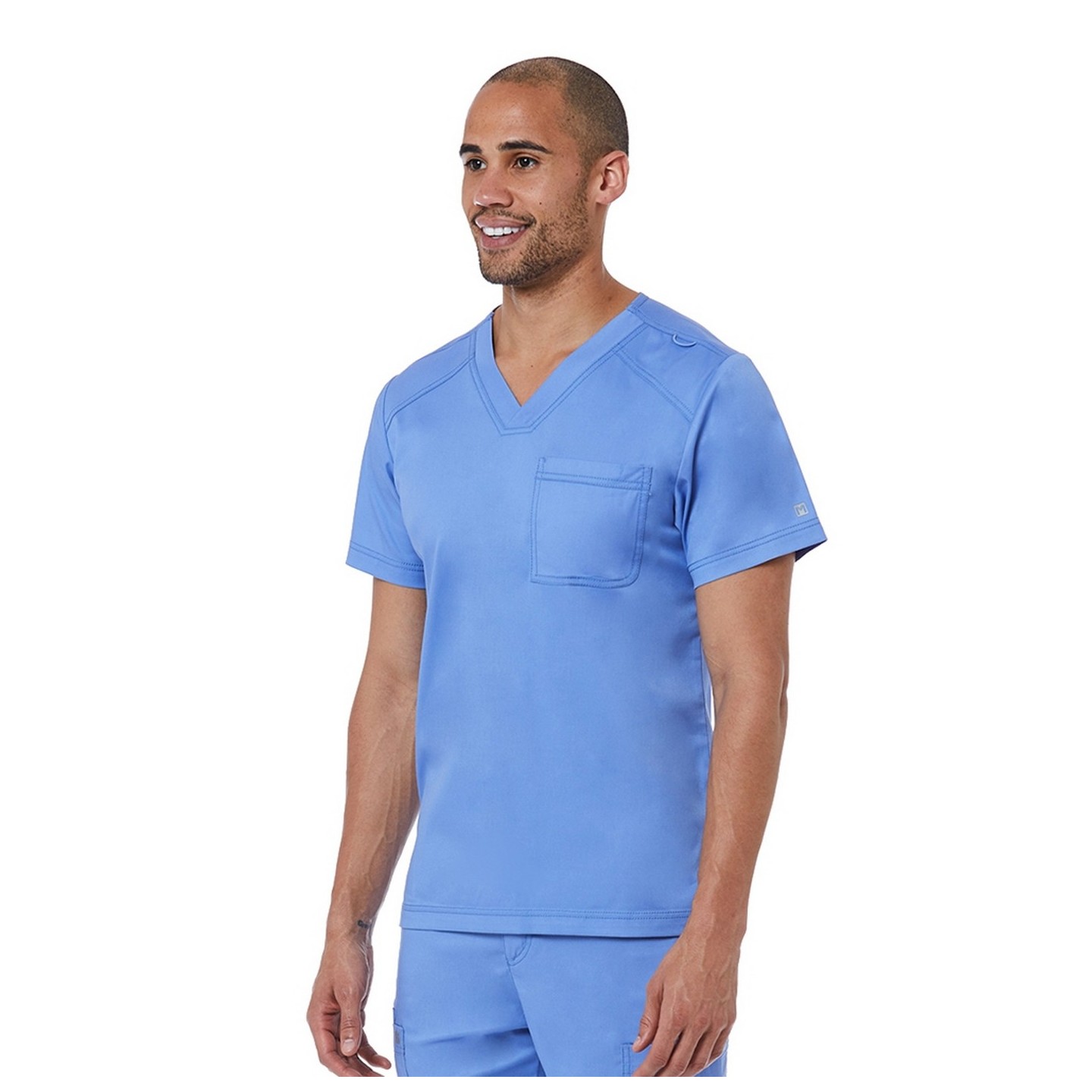 5501 Matrix Mens Men's Basic V-Neck Top