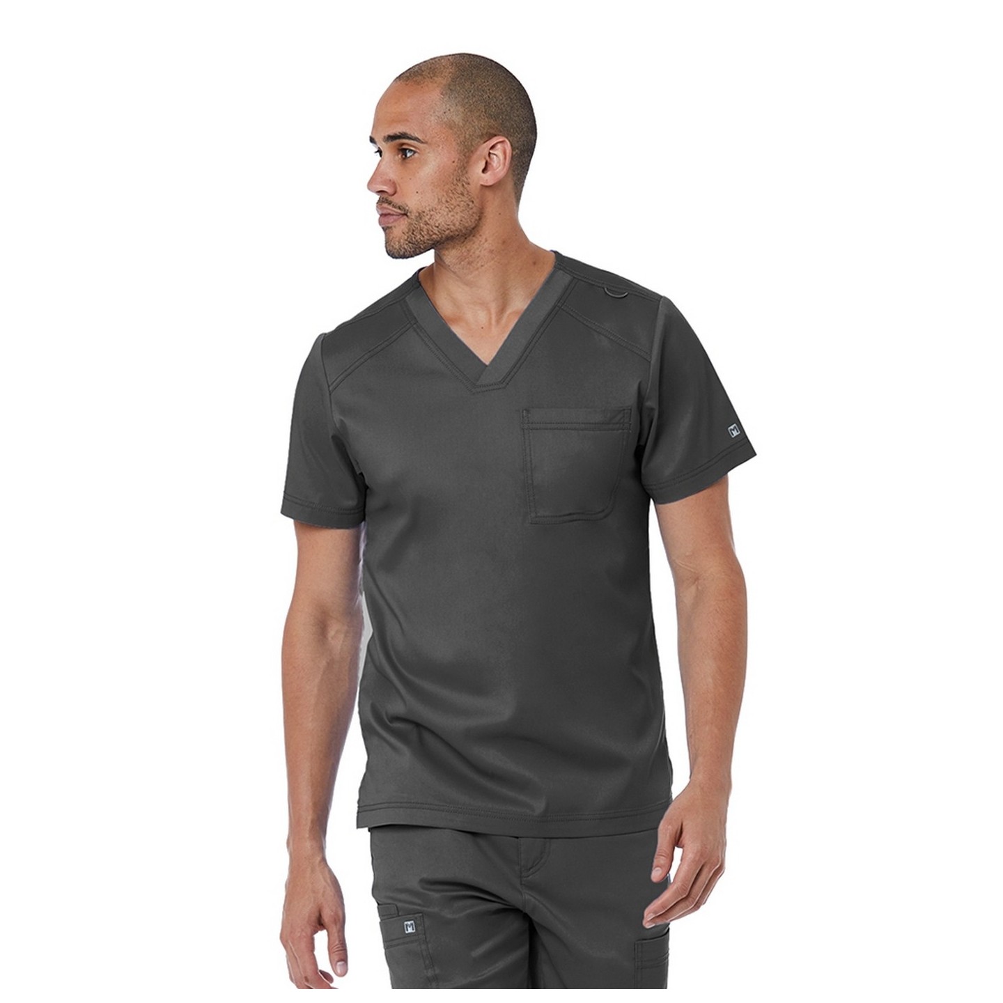 5501 Matrix Mens Men's Basic V-Neck Top