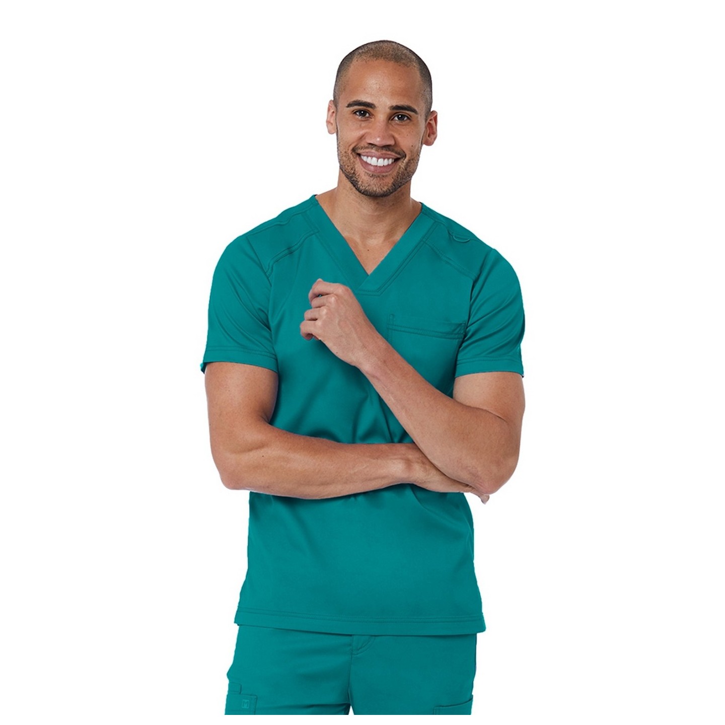 5501 Matrix Mens Men's Basic V-Neck Top