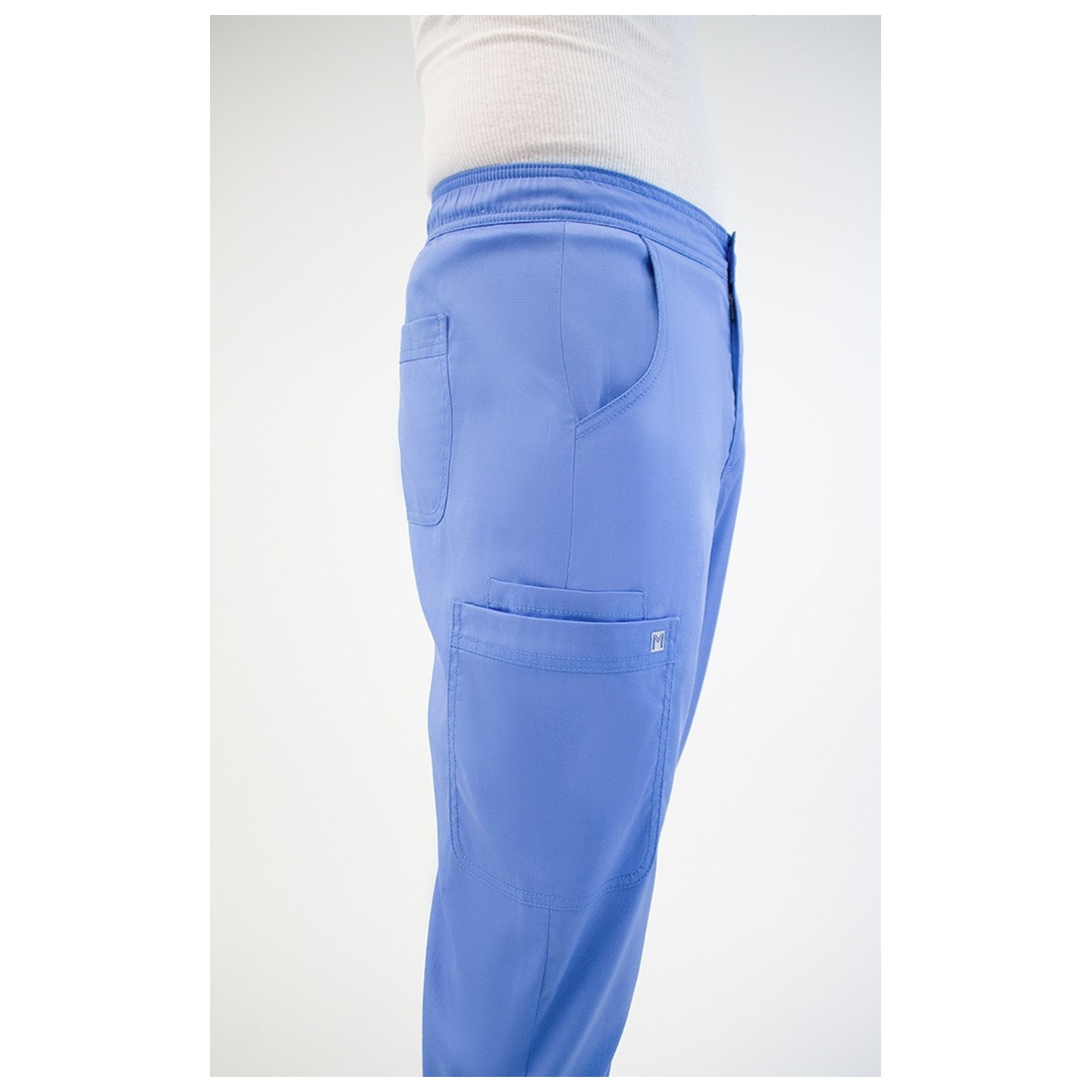 8501 Matrix Mens Men's Half Elastic Waistband Jogger Pant