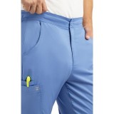 8501 Matrix Mens Men's Half Elastic Waistband Jogger Pant
