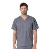 C16418 Carhartt Ripstop Rugged Flex Men's Slim Fit 6 Pocket Scrub Top