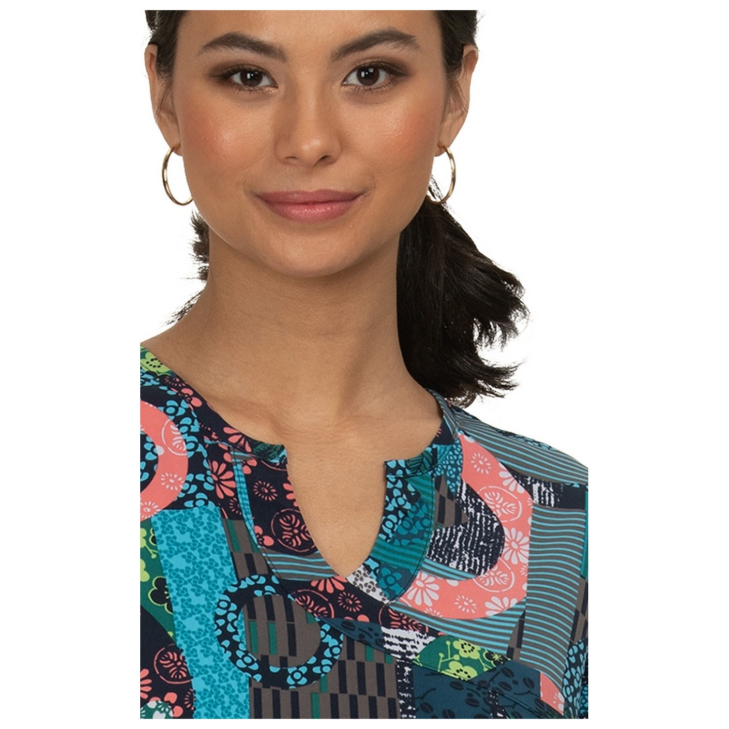 *FINAL SALE 1012PR koi Next Gen Rest Less Top - Crazy 4 U