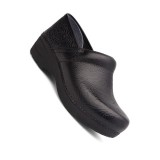 XP 2.0 Black Floral Tooled by Dansko - Slip-resistant Rubber Outsole