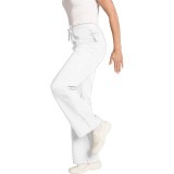 *FINAL SALE 302P WHITE MOBB Scrub Pant