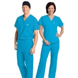 *FINAL SALE 306/306 AQUA MOBB Classic Scrub Set - Two Piece (Top & Pant)