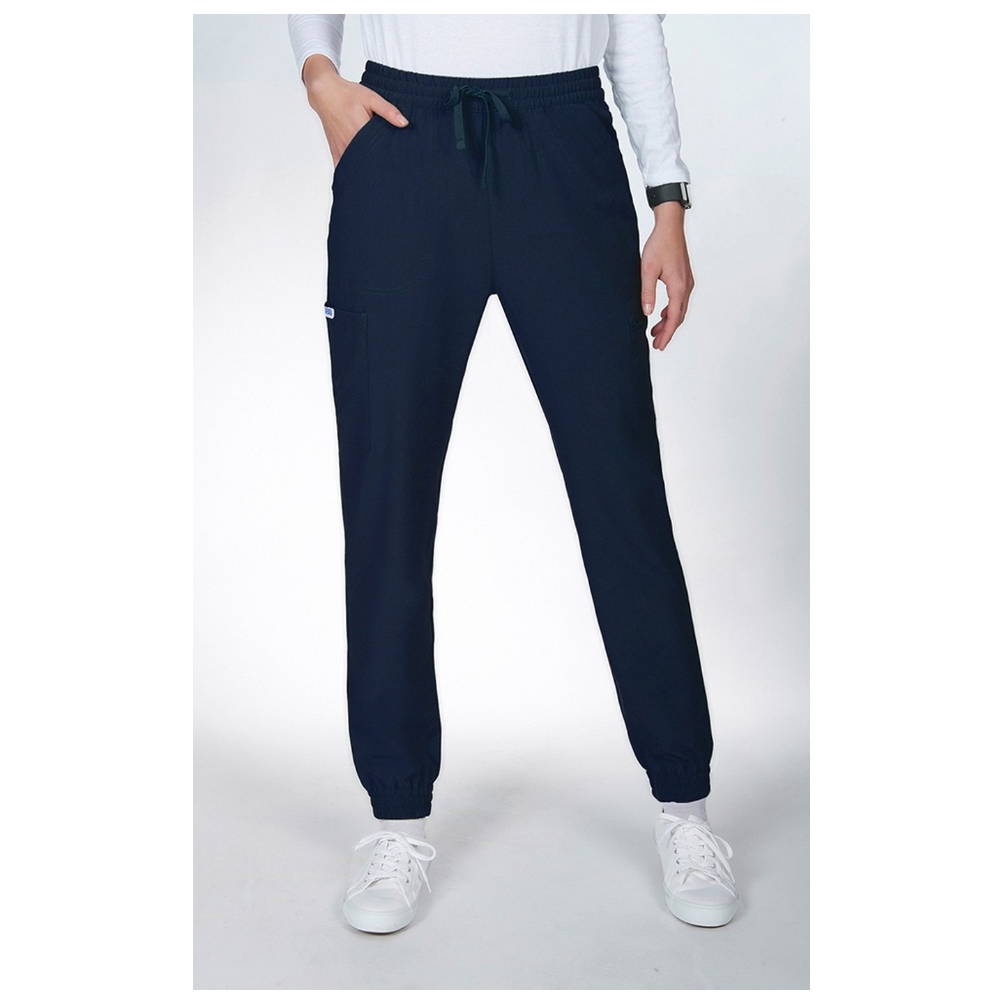 P8011 The JenniX - Ridiculously Soft Mentality by MOBB - Pantalon coupe jogger avec cordon élastique