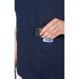 T8010 The DeeDee - Ridiculously Soft Mentality by MOBB - V-neck Top With Three Pockets