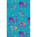 GTCP Zinnia Stretch Unisex Scrub Caps - Print: Boho Elephants