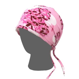 GTCP Zinnia Stretch Unisex Scrub Caps - Print: Hearts and Hope