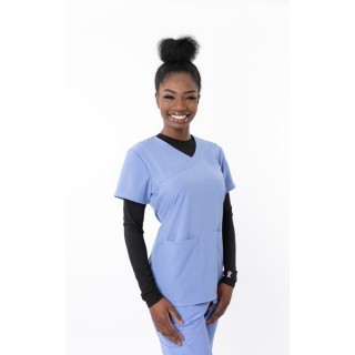 1203 Crossover 4Flex Stretch Top by Greentown