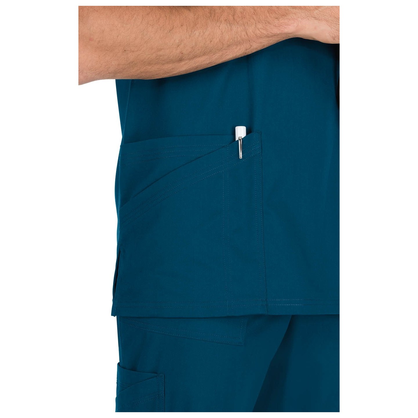 *FINAL SALE CARIBBEAN 665 koi Stretch Tyler Top