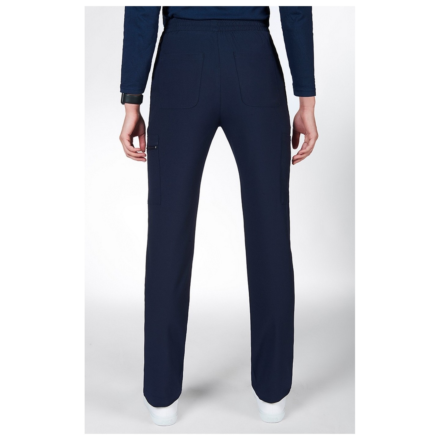 P8013 The Elinor - Ridiculously Soft Mentality by MOBB - Slim Fit Pant With Elastic Drawstring 