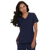 1011 koi Basics Classic V-neck Kade Top 