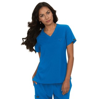 1011 koi Basics Classic V-neck Kade Top 