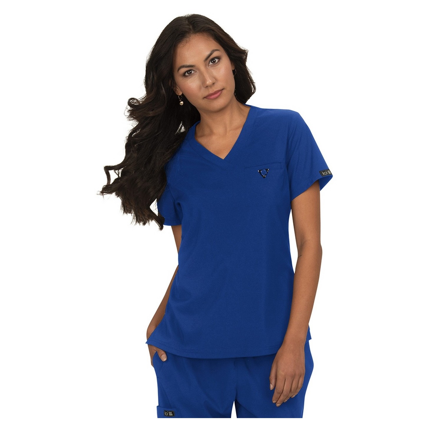 1011 koi Basics Haut Kade Col en V