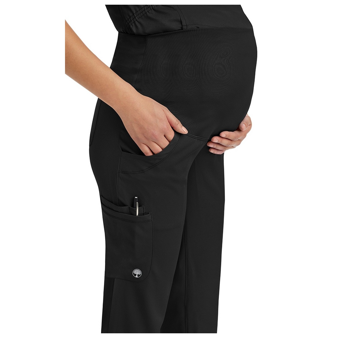 9510 Healing Hands Comfort Knit Maternity Rose Pant