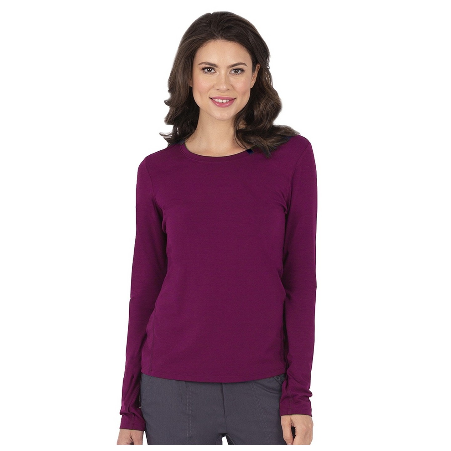 5051 Healing Hands Mackenzie Long Sleeve Lux Knit Tee