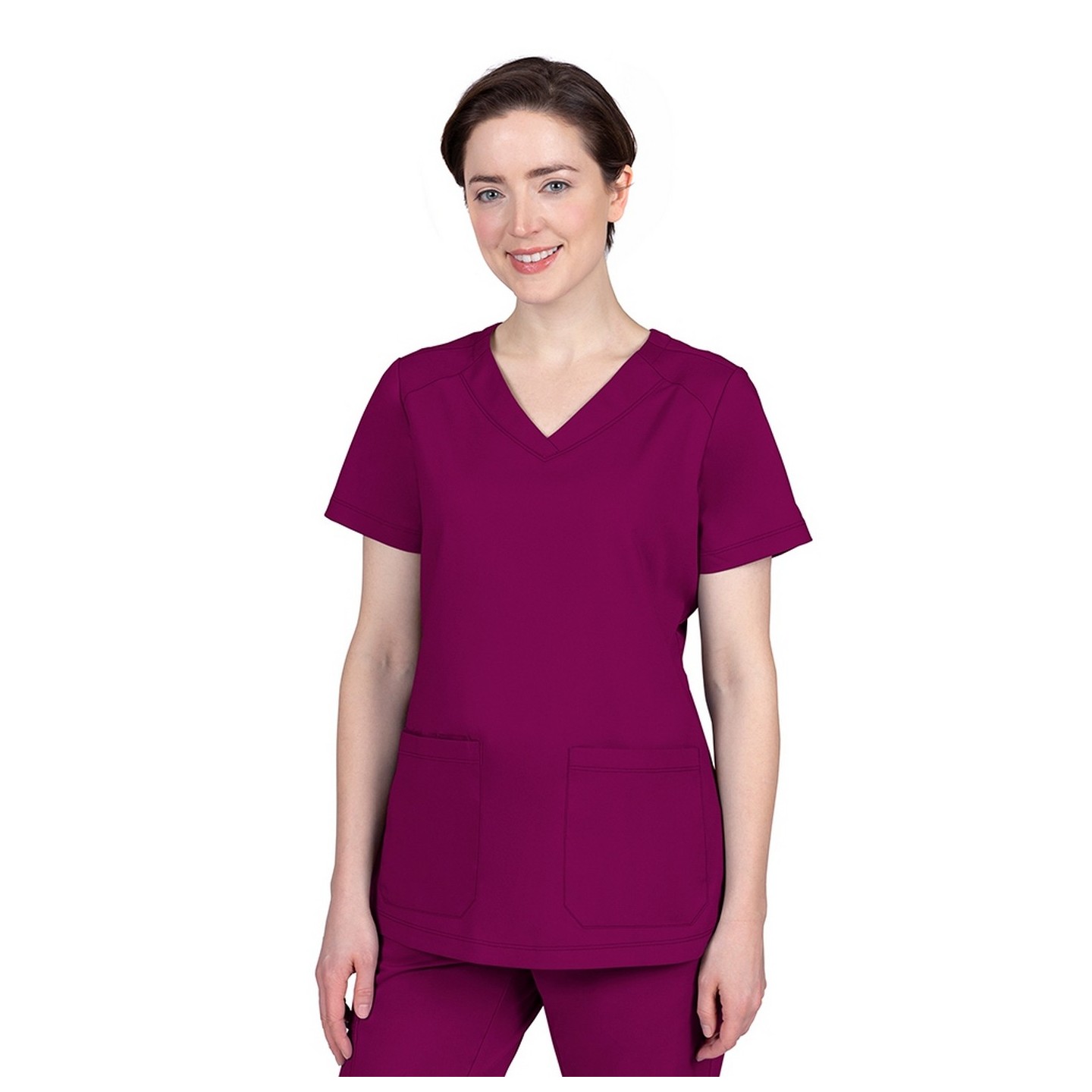2320 Healing Hands Purple Label Jill haut à col en V incurvé