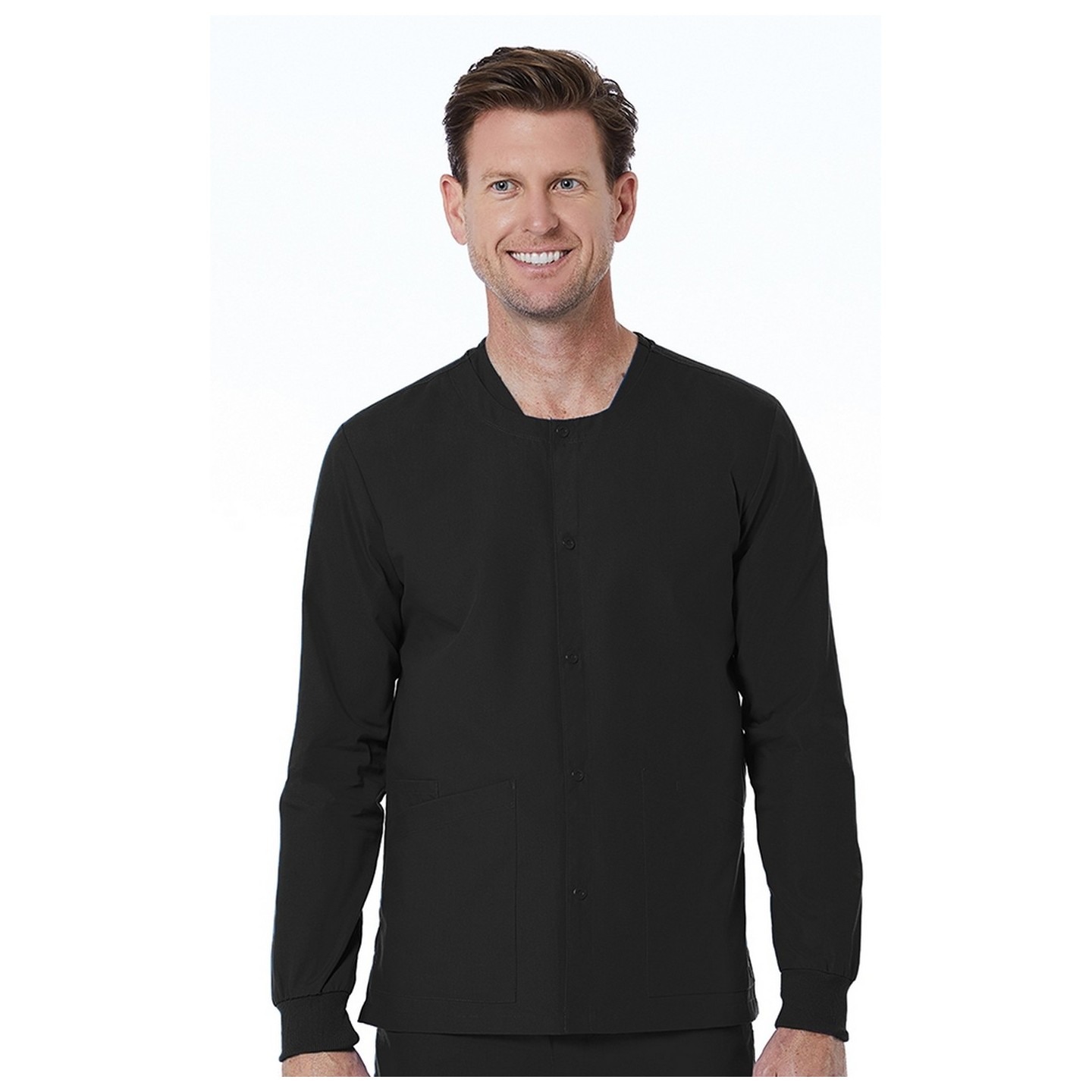 8716 Red Panda Unisex Snap Jacket (Men's View)