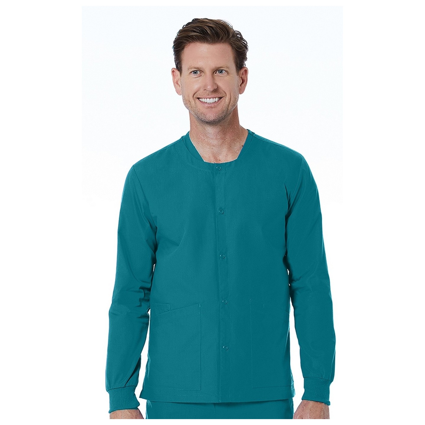 8716 Red Panda Unisex Snap Jacket (Men's View)