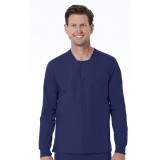 8716 Red Panda Unisex Snap Jacket (Men's View)