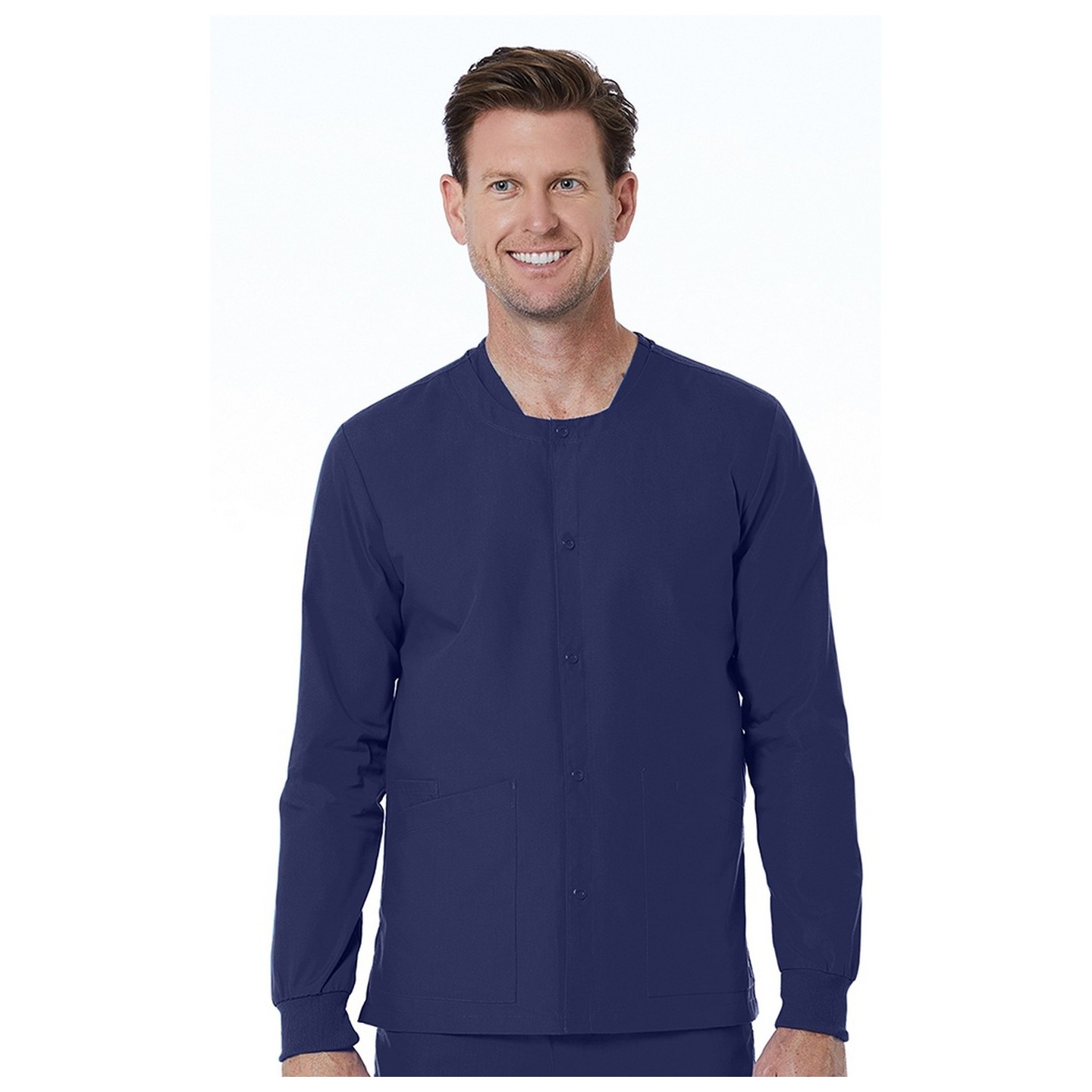 8716 Red Panda Unisex Snap Jacket (Men's View)