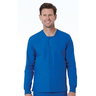 8716 Red Panda Unisex Snap Jacket (Men's View)