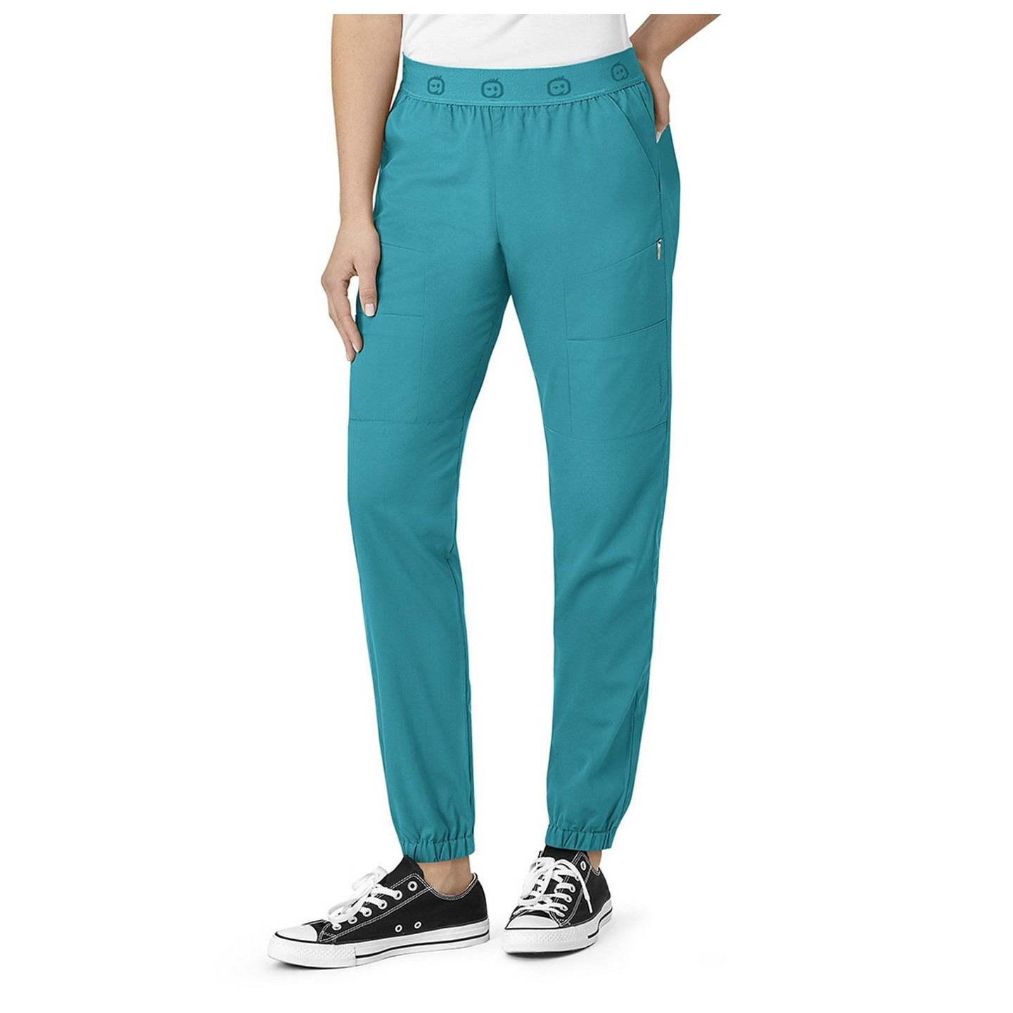 5719 WonderWink PRO Women's Slim Cargo Jogger Pant