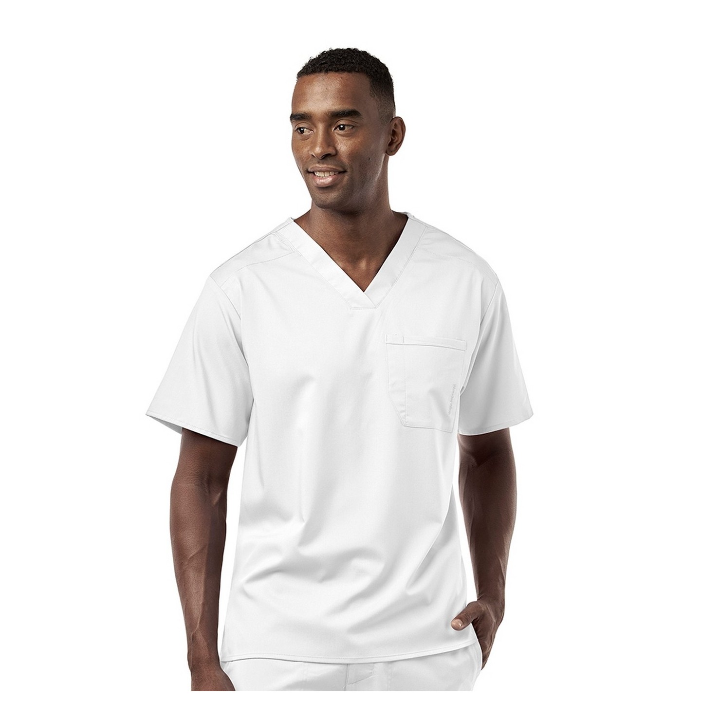 6619 WonderWink PRO Men's V-Neck Top