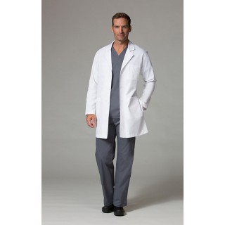 7551 Lab Manteaux - Unisexe Twill Lab Coat - Voir hommes