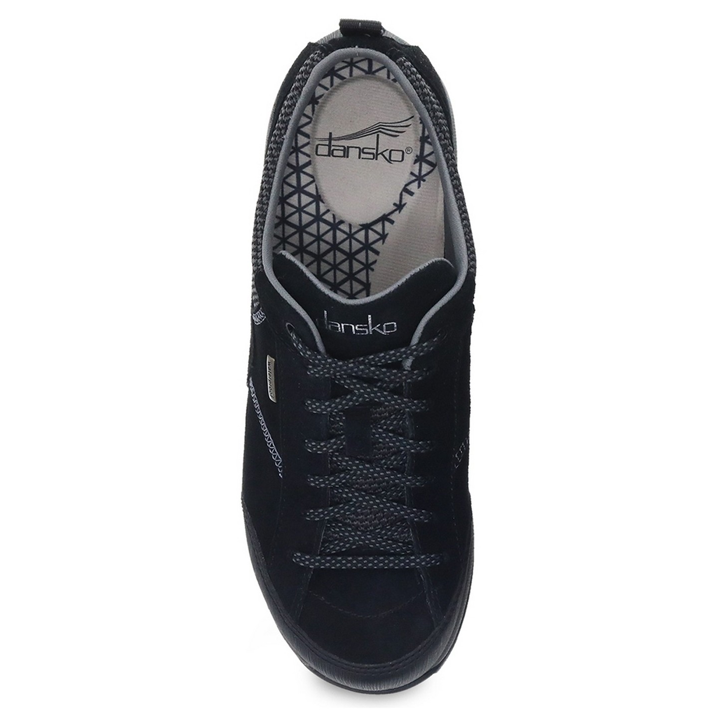 Paisley Black Suede by Dansko - Slip Resistant Shoes